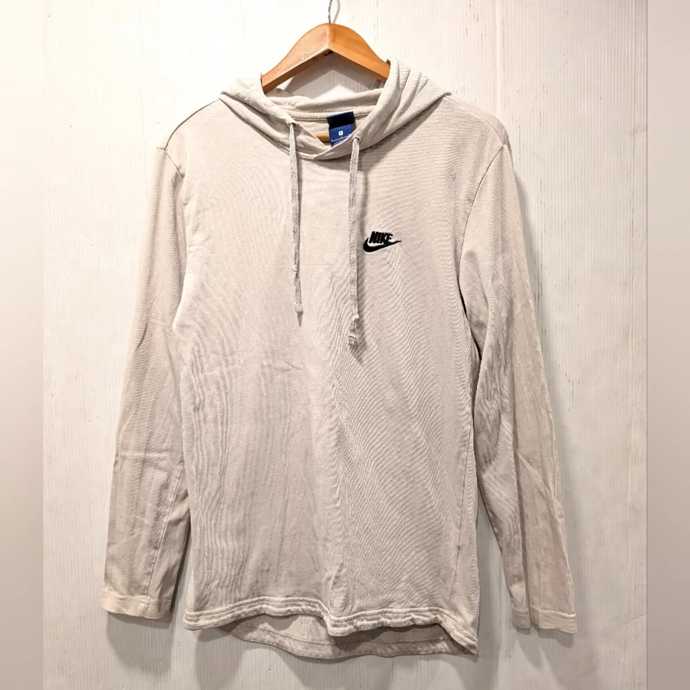 NIKE Men's Beige Hoodie Shirt size small
